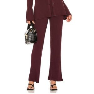 REVOLVE N:Philanthropy Ribbed Reign Pant Space Cherry Pants S